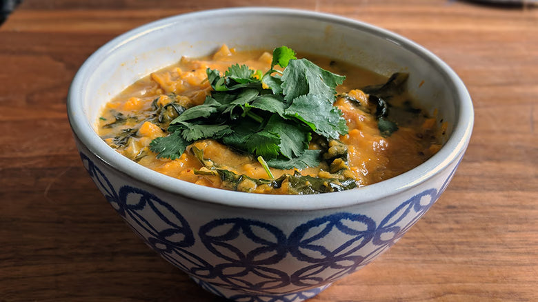 Winter Vegetables in Coconut Sauce Recipe