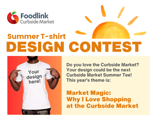 Design the Curbside Market’s next summer T-shirt!